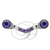 SpecSecure by ReadeREST with SWAROVSKI CRYSTALS Purple Velvet